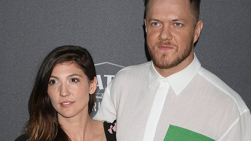 Dan Reynolds mit seiner Ehefrau Aja Volkman