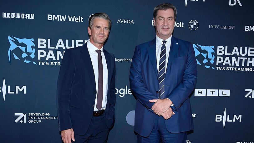 Markus Lanz und Markus Söder könnten modisch in die nächste Polit-Talkshow marschieren, statt über den roten Teppich zu flanieren.