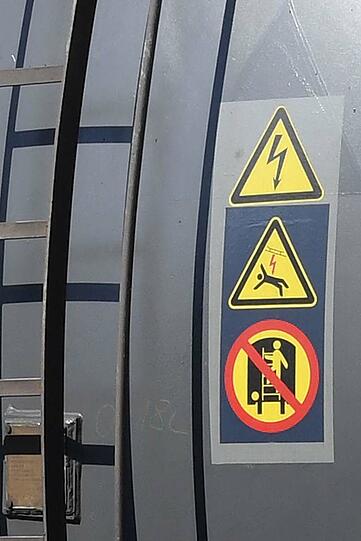 T&ouml;dlicher Unfall: Ein 17-J&auml;hriger ist bei M&uuml;nchen auf einen G&uuml;terwaggon geklettert. Er erlitt einen Stromschlag.