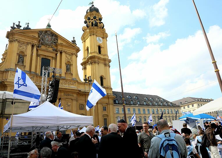 Impressionen vom Münchner Israel-Tag.