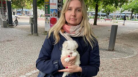Melanie Schmidt rettet seit 2016 Hunde vor illegalem Welpenhandel. Am 14. Mai auch diesen kleinen Malteser.