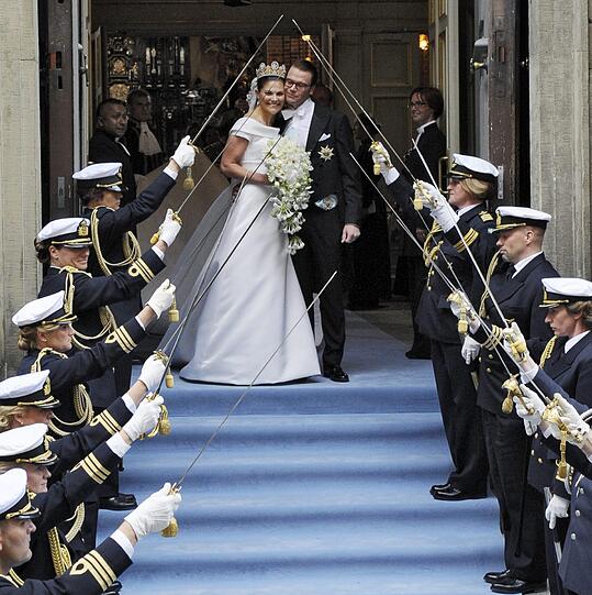 2010 schworen sich Schwedens Kronprinzessin Victoria und Prinz Daniel die ewige Treue
