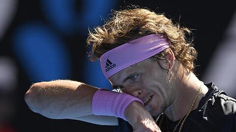 Zverev unterlag Fognini überraschend klar.