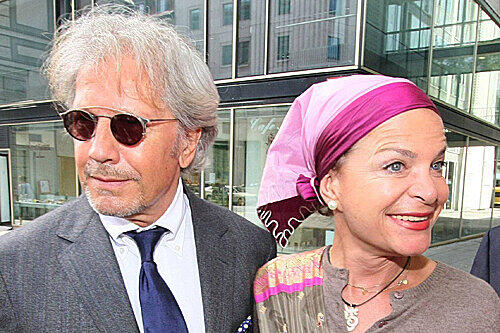 Rosenkrieg ade: Barbara und Bernd Herzsprung.