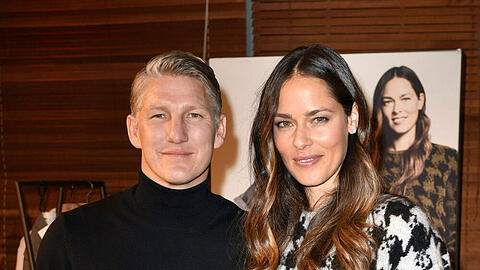 Bastian Schweinsteiger und Ana Ivanovic Anfang des Jahres in Berlin.