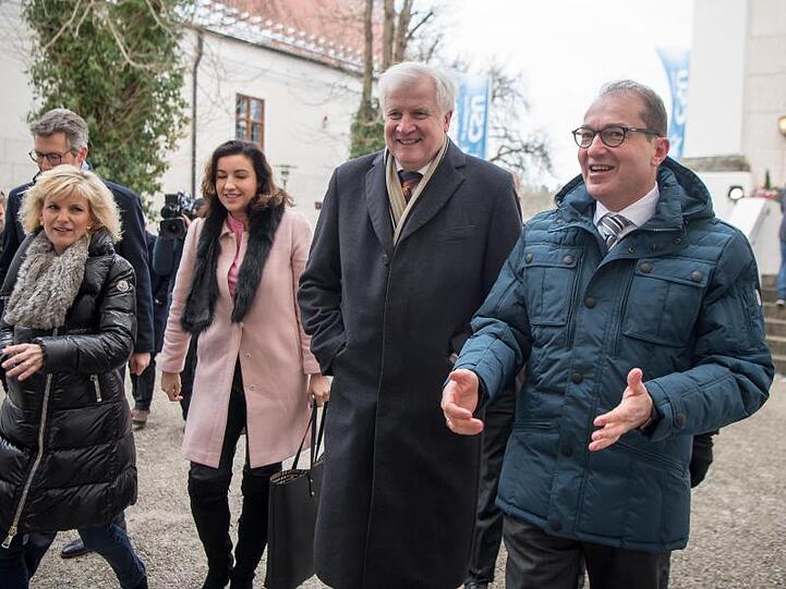 Gute Vorsätze zum Auftakt der Winterklausur der CSU-Landesgruppe im Bundestag im Kloster Seeon.