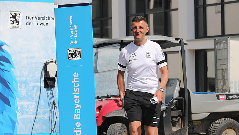 Ist weiter auf der Suche nach einem neuen Co-Trainer: Löwen-Coach Michael Köllner.