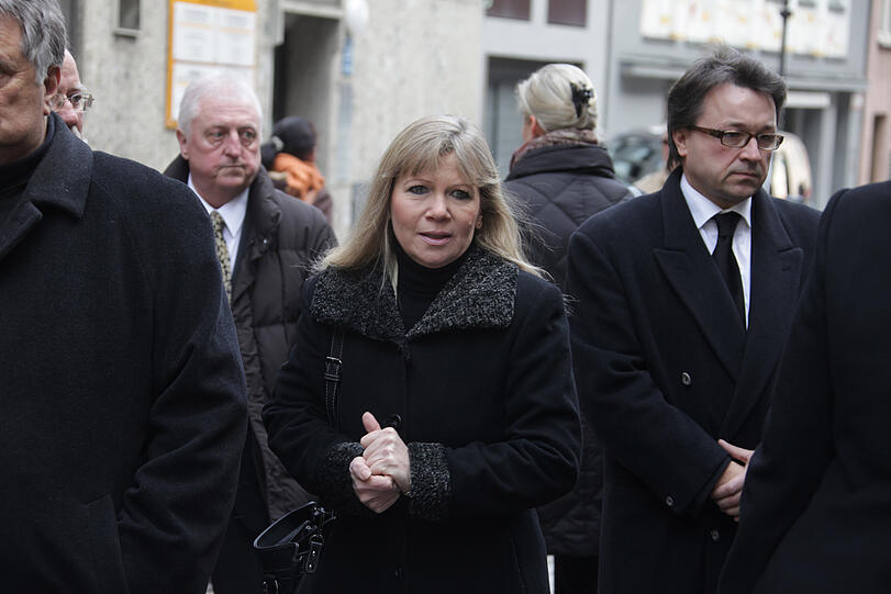 Trauerfeier für einen ganz Großen: Familie, Freunde und Bekannte trauern um Hermann Haberl