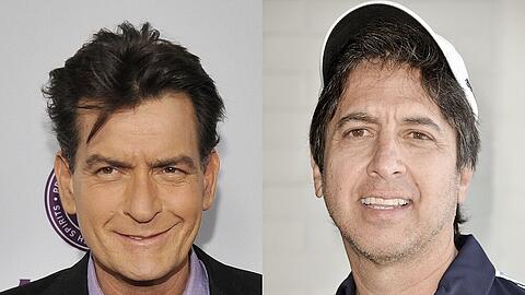 Serien-Topverdiener: Charlie Sheen (l.) und Hobby-Golfer Ray Romano führen die Rangliste an