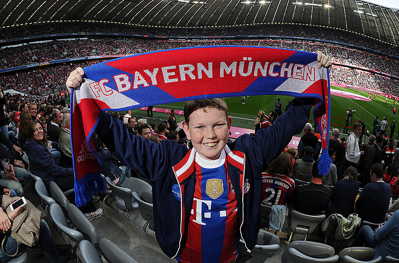 William Stuhreyer zu Gast beim FC Bayern in der Allianz Arena.