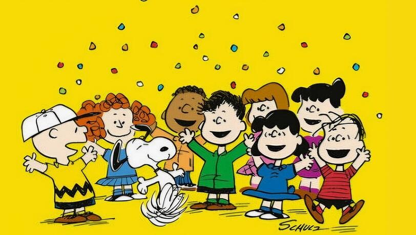 Der Reclam Verlag hat eine neue „Peanuts“-Edition: Hier das Cover von „Feiern mit den Peanuts“ (145 Seiten, 8 Euro). Oliver Jahraus hat hierzu das Nachwort geschrieben.