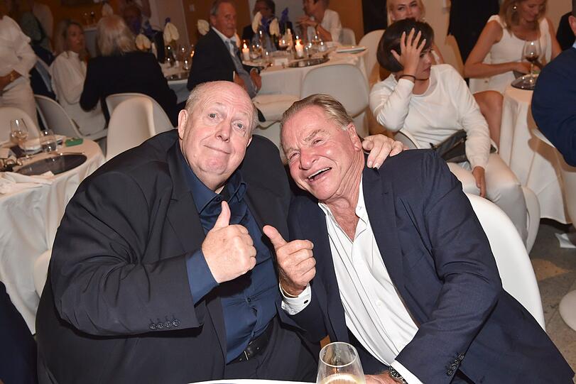 Reiner Calmund und Fritz Wepper