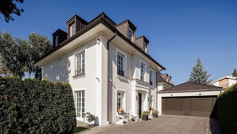 12.450 Euro monatliche Warmmiete: Diese Villa liegt am Daglfinger Park in Bogenhausen. 12.450 Euro monatliche Warmmiete: Diese Villa liegt am Daglfinger Park in Bogenhausen.