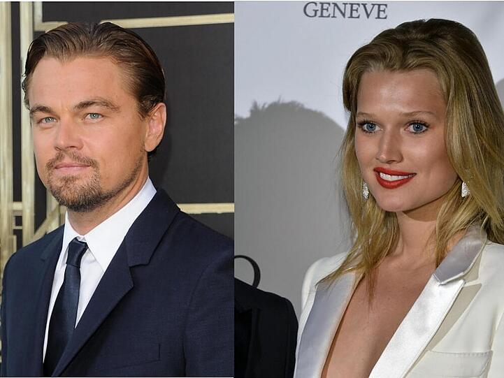 Sollen sich getrennt haben: Leonardo DiCaprio und Model Toni Garrn