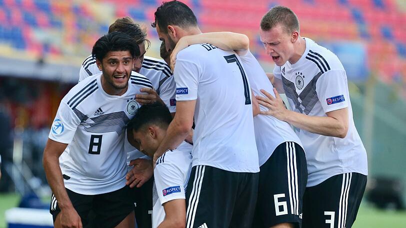Mit Powerfußball ins EM-Endspiel: Die deutsche U21 trifft am Sonntag auf Spanien.