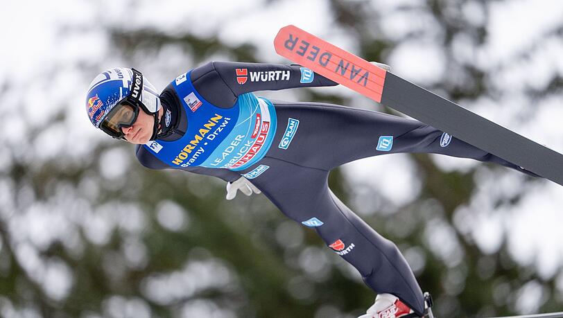 Andreas Wellinger hat den Gesamtsieg bei der Vierschanzentournee fest im Blick.