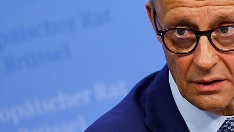 Friedrich Merz tritt selbstbewusst auf. (Archivbild)