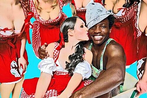 Die Besucher können sich auf knappe Dirndl und viel nackte Haut freuen!