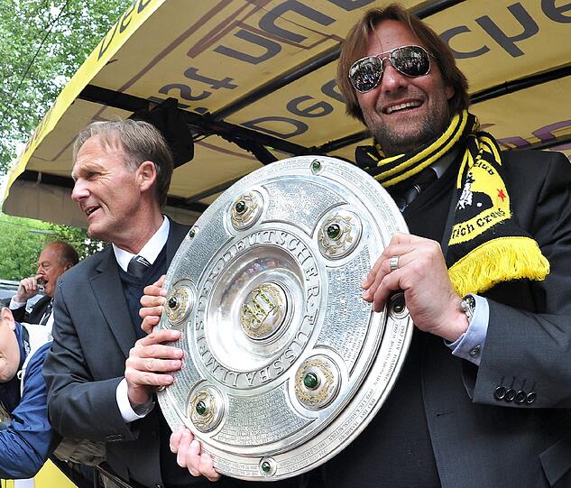 Dortmund stand Kopf: Am Sonntag feierte die Stadt den neuen Deutschen Meister. Freudentaumel in Schwarz-Gelb.