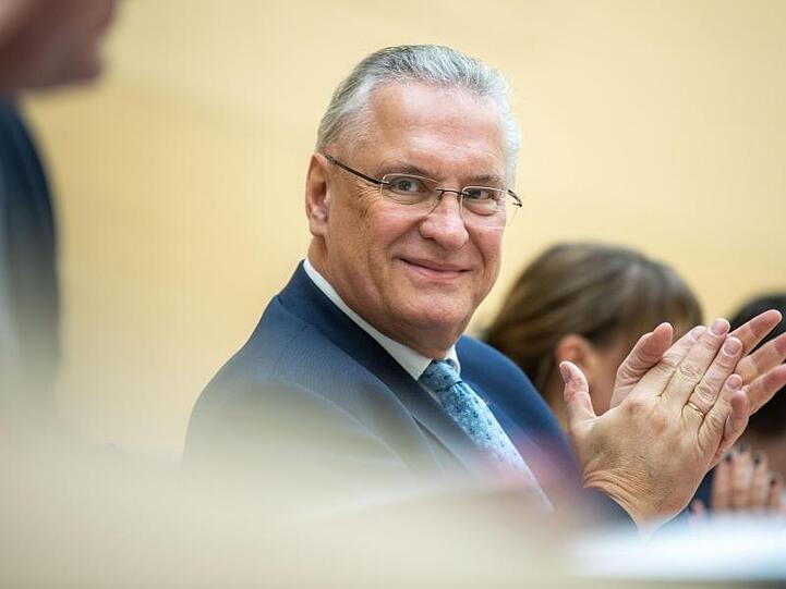 Joachim Herrmann (CSU), Innenminister von Bayern. Foto: Lino Mirgeler/dpa