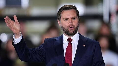 US-Vizepr&auml;sident JD Vance wird kurz vor der Parlamentswahl in Ungarn zu einem offiziellen Besuch in Budapest erwartet. (Archivbild)