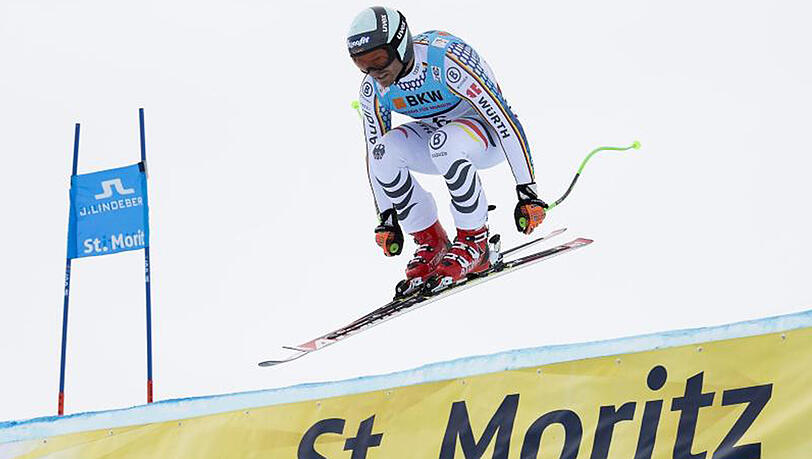 Andreas Sander fuhr beim Super-G auf Platz sieben. Andreas Sander fuhr beim Super-G auf Platz sieben.