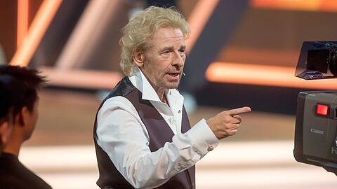 Thomas Gottschalk präsentiert am 25. November 2023 die letzte Ausgabe von "Wetten, dass..?"