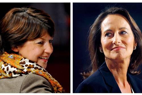 Einander in herzlicher Feindschaft zugetan: Martine Aubry und Ségolene Royal