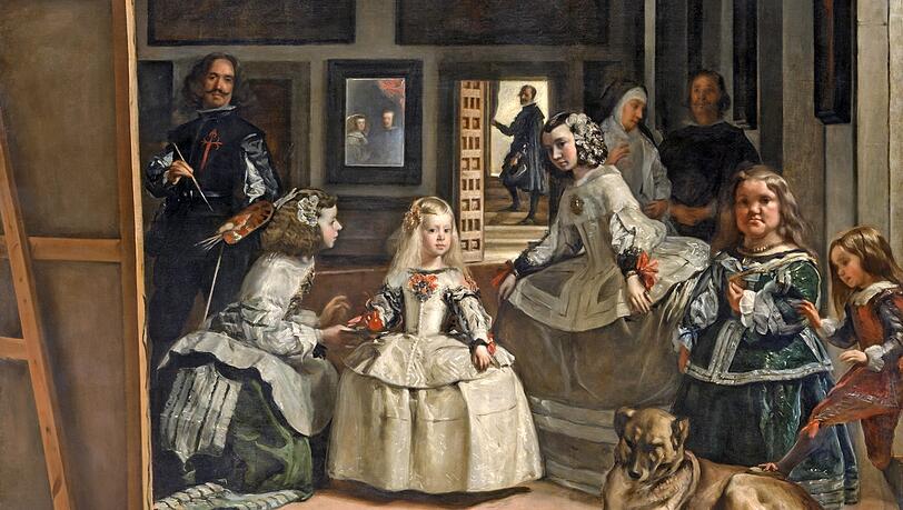 Lauter Bilder im Bild: Diego Velázquez’ „Las Meninas“ von 1656 ist ein vielbesuchter Höhepunkt im Prado in Madrid. Lauter Bilder im Bild: Diego Velázquez’ „Las Meninas“ von 1656 ist ein vielbesuchter Höhepunkt im Prado in Madrid.