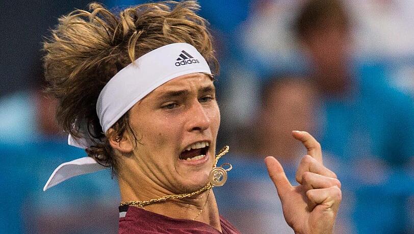 Steht im Viertelfinale des Tennis-Turniers von St. Petersburg: Alexander Zverev Steht im Viertelfinale des Tennis-Turniers von St. Petersburg: Alexander Zverev