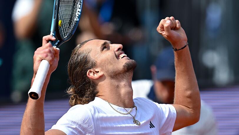 Jubelt Zverev 2026 wieder in München? (Archivbild) Jubelt Zverev 2026 wieder in München? (Archivbild)