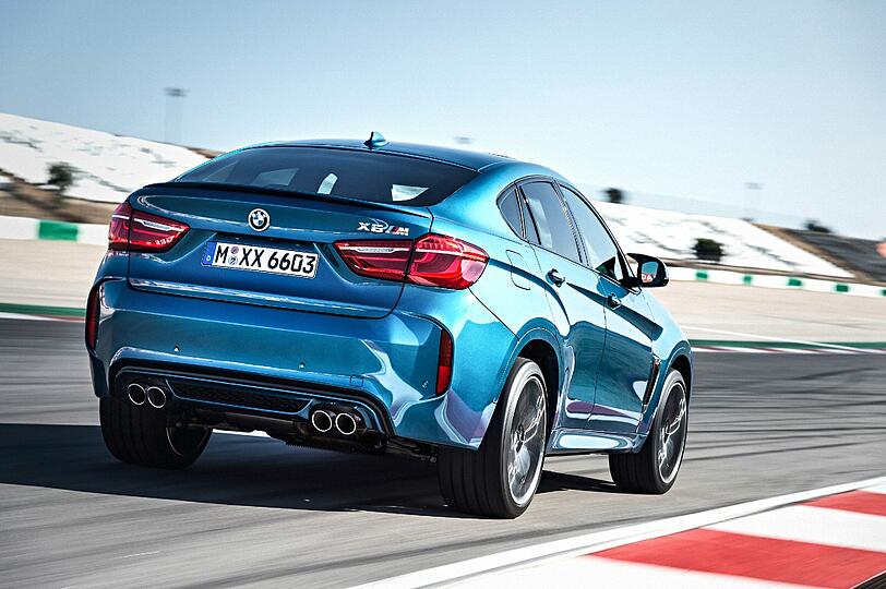 Dynamisch-imposante Erscheinung, sportliches Interieur: Der neue BMW X6 M.