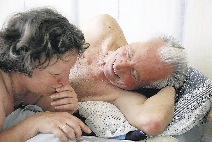 &bdquo;Ist doch egal, ob man 16, 60 oder 80 ist&ldquo;: Ursula Werner und Horst Westphal sind auf &bdquo;Wolke 9&ldquo;.