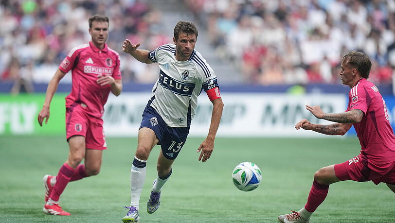 Thomas Müller absolvierte für die Vancouver Whitecaps bereits zwei Spiele und erzielte ein Tor. Thomas Müller absolvierte für die Vancouver Whitecaps bereits zwei Spiele und erzielte ein Tor.