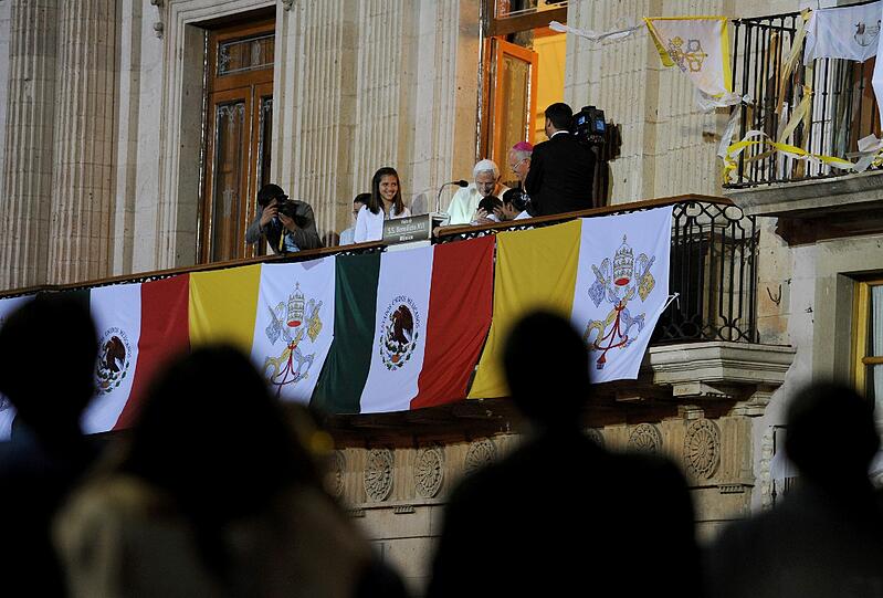Papst Benedict XVI in Mexiko - sehen Sie hier die Bilder...