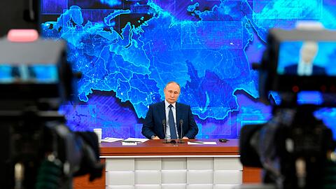 Russlands Präsident Wladimir Putin hat seine große Jahrespressekonferenz für dieses Jahr abgesagt.