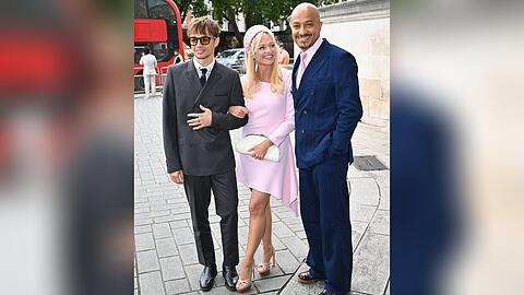 Emma Bunton auf dem Weg in die St. Paul's Cathedral.