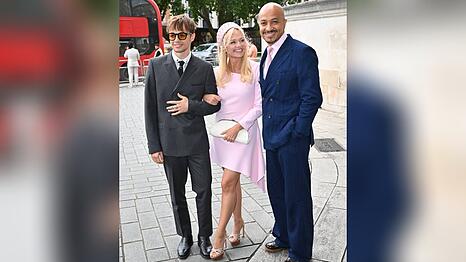 Emma Bunton auf dem Weg in die St. Paul's Cathedral.