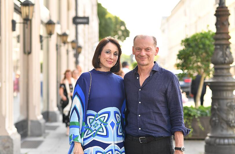 Rudi Kull und Frau Irina