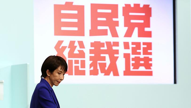 Sanae Takaichi übernimmt als erste Frau den Vorsitzt der regierenden LDP.