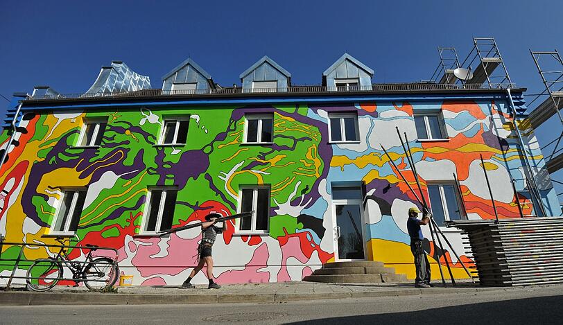 Das bunteste Haus Deutschlands steht in Allach.