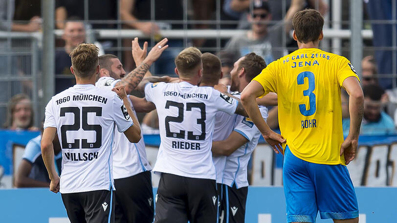 TSV 1860 schlägt Carl Zeiss Jena mit 3:1.