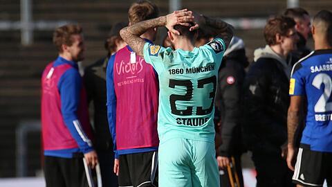 Hadert mit seinem Pfostentreffer in der Nachspielzeit: Neuzugang Keanu Staude.