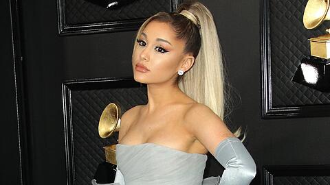 Ariana Grande, hier bei den Grammy Awards, hat sich angeblich von ihrem Mann getrennt.