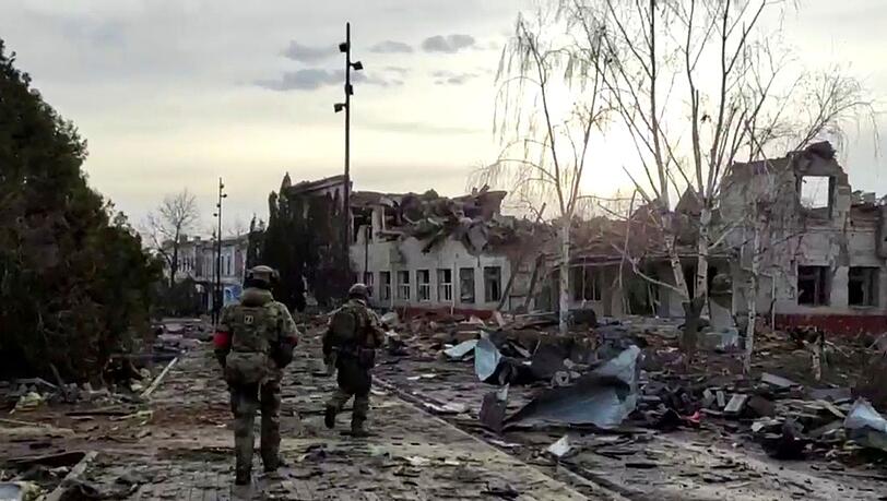Trump und Russland behaupten, ukrainische Soldaten seien im Gebiet Kursk eingekesselt.