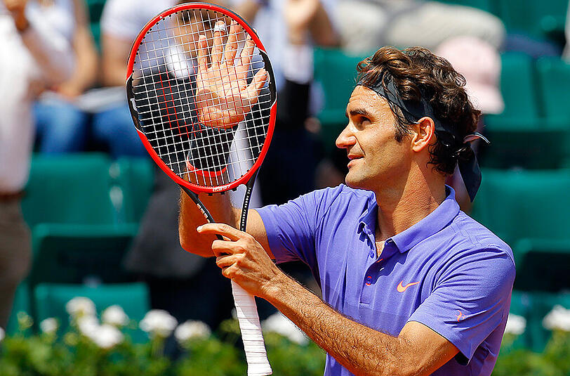 Hatte bisher bei den French Open keine größeren Probleme: Roger Federer.