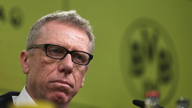 Peter Stöger wird beim BVB vorgestellt.