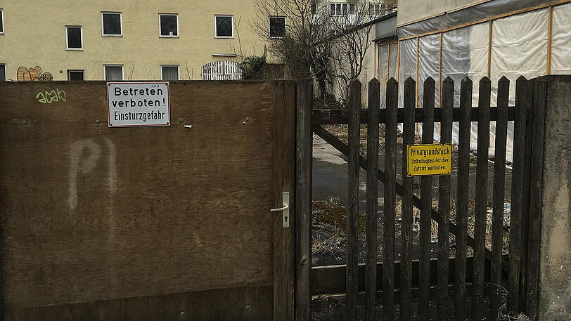 "Einsturzgefahr", warnt die Stadt schon seit Jahren.