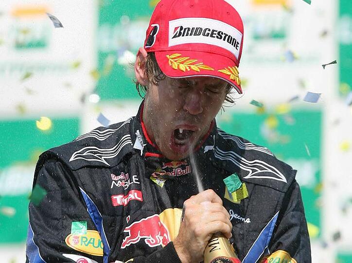 Sebastian Vettel ist noch im rennen um den WM-Titel.