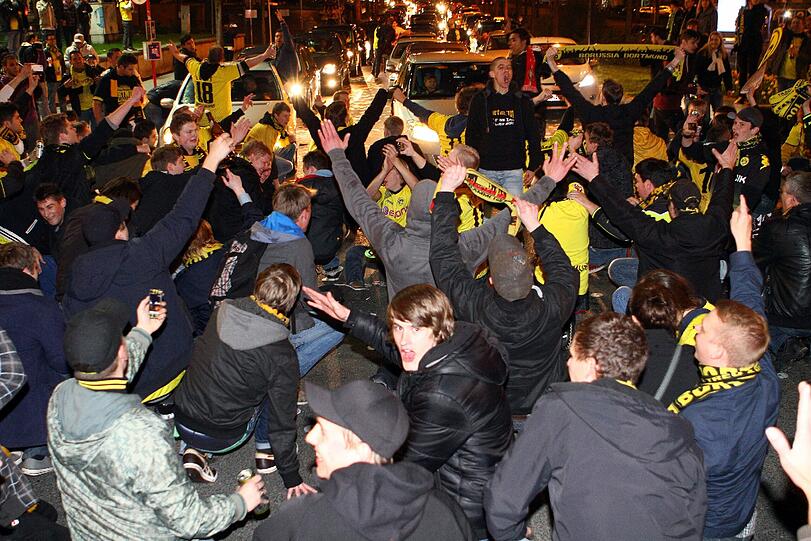 Die ganz große Party: Dortmund feiert die Meisterschaft. Die Bilder